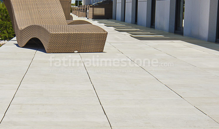 Fatima limestone paving