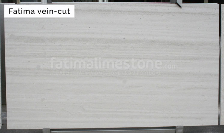 Fatima Vein-cut limestone slab